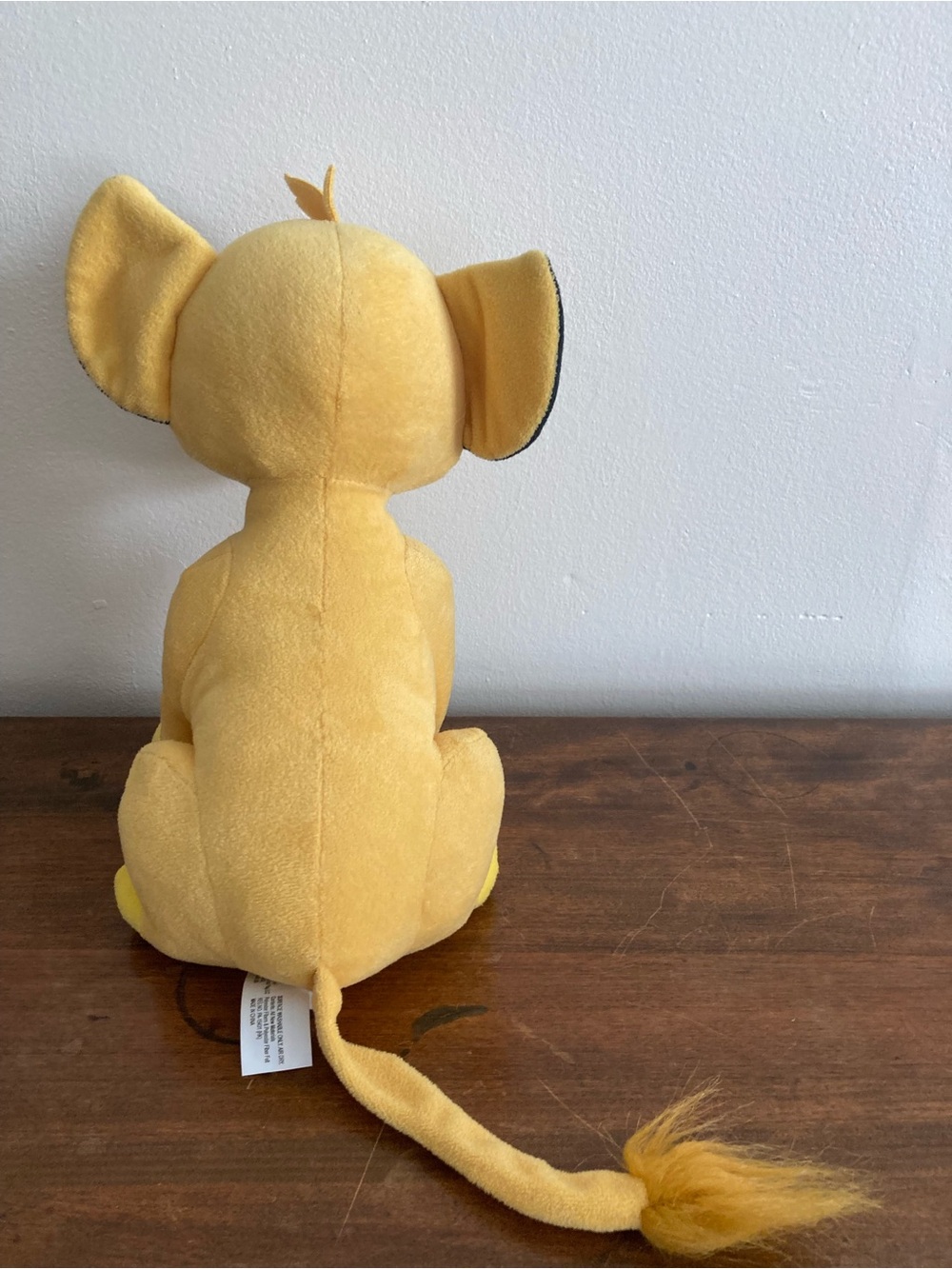 Simba Plush Stuffed Toy - Yellow Kids Plush - Picture 3 of 8